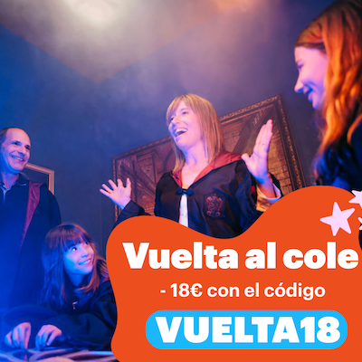 Haz que la vuelta al cole sea divertida con 18 € de descuento